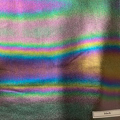 Oil Drop Foil Nylon Spandex Tricot Fabric, 4-Way Stretch