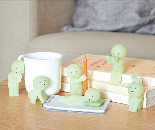 Discover the Magic of Smiski - Glow in the Dark Miniature Figure from the Living Series - Assorted Blind Box Surprise!