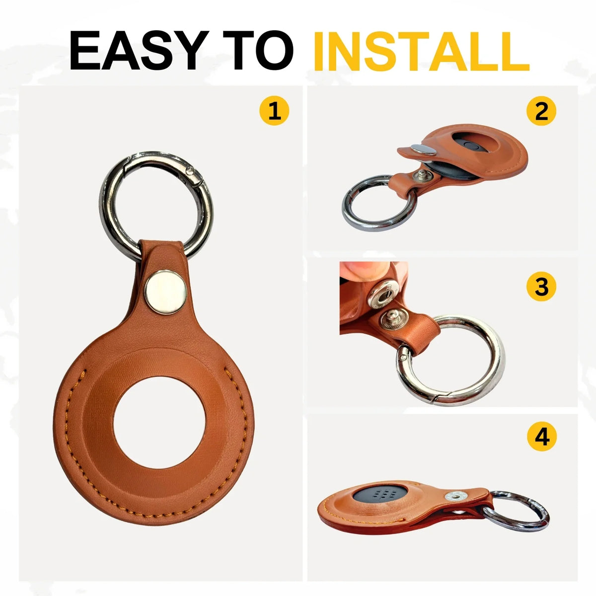 Dolphin Smart Tracker Pro Protective Case with Keychain, 2-Pack