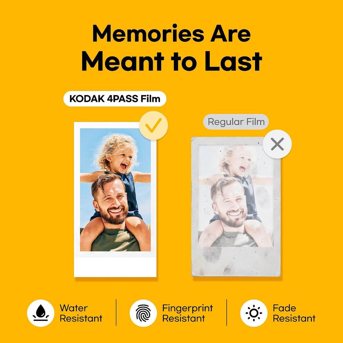 KODAK Mini 2 Retro Portable Photo Printer - Instant 2x3 Prints, Bluetooth Connectivity, Smudge-Proof & Water-Resistant, Perfect for iPhone & Android Users