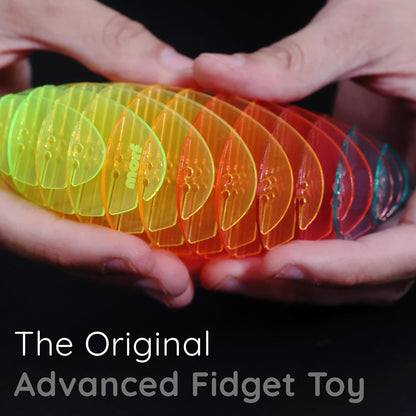 Worm 3D Sensory Figgy Fidget Toy, Rainbow, Small | Quiet Fidget Toy: Sensory Figgy Toy for Focus and Stress Relief; Satisfying Tactile Play for Classrooms, Desks, and Travel
