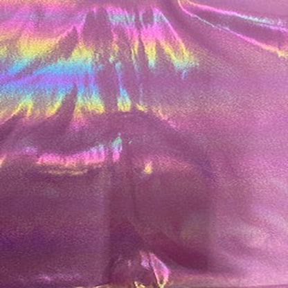 Oil Drop Foil Nylon Spandex Tricot Fabric, 4-Way Stretch