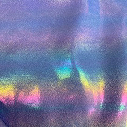 Oil Drop Foil Nylon Spandex Tricot Fabric, 4-Way Stretch