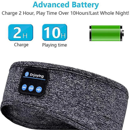 Experience Ultimate Comfort with Our Wireless Bluetooth Earphone Sleeping Band – Perfect for Music Lovers and Active Lifestyles!