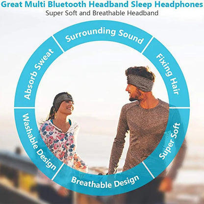 Experience Ultimate Comfort with Our Wireless Bluetooth Earphone Sleeping Band – Perfect for Music Lovers and Active Lifestyles!